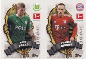 Topps Bundesliga 23/24 Offizielle Sticker 2023 / 2024 BL 21 / 22 Dzeko Ribery - Bild 1 von 1