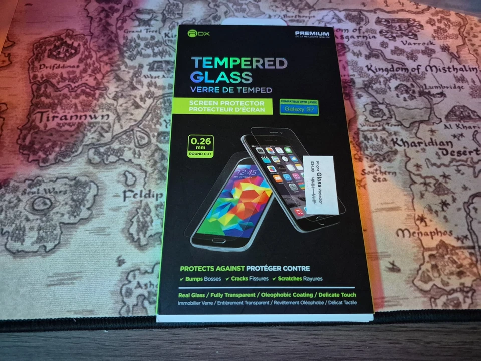 Rox Tempered Glass - Samsung Galaxy S7 - Screen Protector - Image 1 of 1