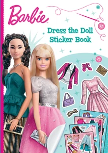 Barbie Dress The Doll Sticker & Colouring Book Girls Fashion Activity Pad Gift - Picture 1 of 4