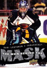 2007-08 Upper Deck The Men Behind The Mask #6 Kari Lehtonen