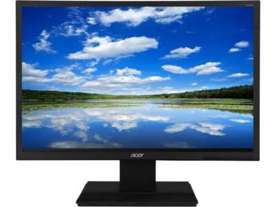 Acer V193W 19" Monitor 1440 x 900 LCD Screen 60Hz 16M 5ms VGA Flat Panel - Image 1 of 2