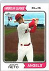 2023 Topps Heritage High #700 Zach Neto Los Angeles Angels