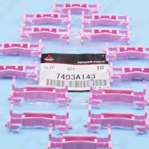 1️⃣4️⃣ Genuine Mitsubishi Roof Molding Clips SET for Lancer EVO Outlander Sport - Picture 1 of 8