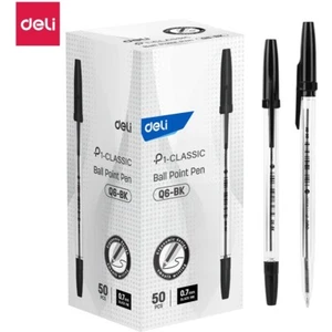 Deli Ballpoint Pen Fine 0.7mm Box of 50 - Picture 1 of 1