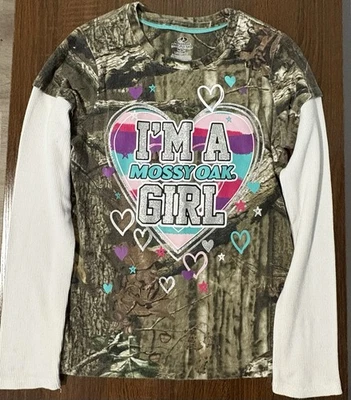 Top de niña Mossy Oak Break Up Infinity talla L 10/12 Foto 1 de 4