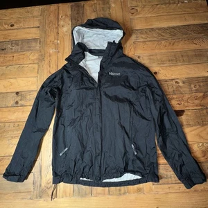 Marmot Men’s M Membrain Solid Black CC-440 Jacket Water Resistant - Picture 1 of 14