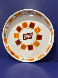 Vintage 60s Schlitz Metal Beer Tray No 81423 ©️1968 Schlitz Brewing Co Milwaukee - Picture 1 of 11