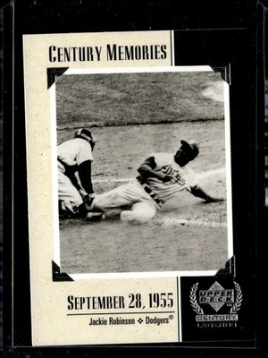 1999 Upper Deck Century Legends #132 Jackie Robinson - Image 1 of 2