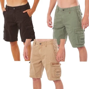 Pantalones Cortos Carga Rip Curl Para Hombres Clásicos Surf Trail Múltiples Bolsillos - Imagen 1 de 17