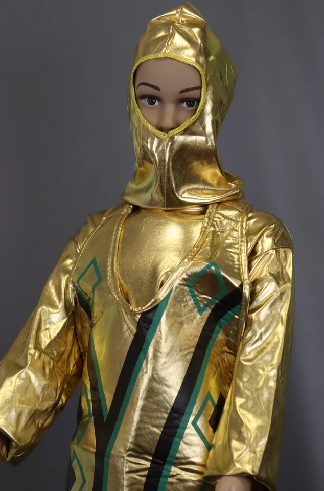 Костюмы Charades Child Golden Ninja серия III, золотистые, размер: (M 8-10) - Изображение 1 из 4