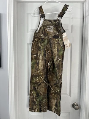 PAPAS LITTLE HUNTER OVERALLS HUNTING REAL TREE APG BARND NEW W/ TAGS SIZE BOYS 7 - Image 1 of 3
