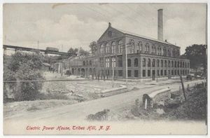 1906 Tribes Hill, Nueva York - Electric Power House - Postal industrial vintage - Imagen 1 de 2