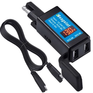 Heagstat Motorcycle SAE to USB Port Power for GPS, Smartphone MP3, Motion - Photo 1 sur 6