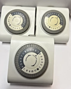 GE Heavy Duty Timer Model 15075 24 Hour 3 Pack EUC! - Picture 1 of 10