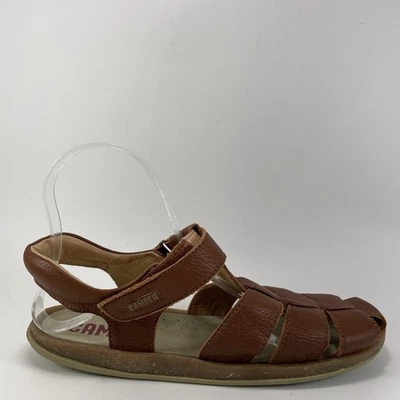 Camper Bicho Sandals Womens 38 / 7.5 Brown Leather Fisherman Comfort Slingback - Image 1 of 4