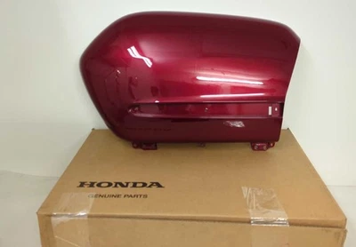 Nueva tapa de cubierta de alforja OEM Honda 2001-2012 Goldwing 1800 Durango Red R274M LH Foto 1 de 4