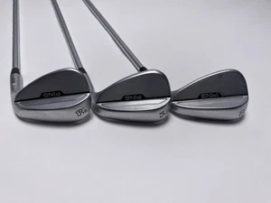 Ping s159 Chrome Wedge Set 50* 12 54* 12 58* 8 Orange Dot 2* Flat KBS Mens RH - Picture 1 of 8
