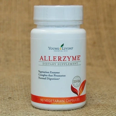 Young Living ALLERZYME Essential Oil Supplement 90 NEW Unopen FREE SHIP  24 hrs - Image 1 of 2
