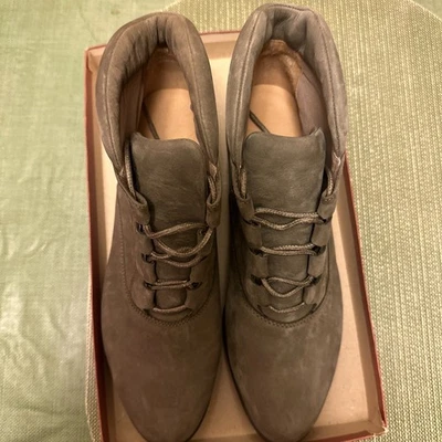 Bota Rockport Mujer Cuero Puntera Almendra Con Cordones 6M Foto 1 de 4