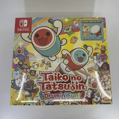 Taiko no Tatsujin Drum 'n' Fun! Bundle Nintendo Switch New Sealed PAL - Image 1 of 4