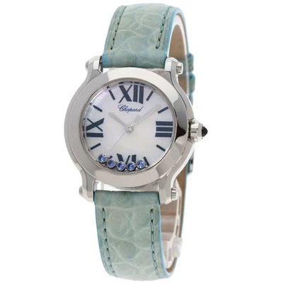 Reloj Deportivo Chopard 8509 Happy, Acero Inoxidable y Cuero, Para Mujer Foto 1 de 4