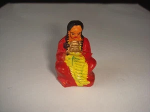 FIGURINE JIM INDIENNE ASSISE ROUGE - Picture 1 of 1