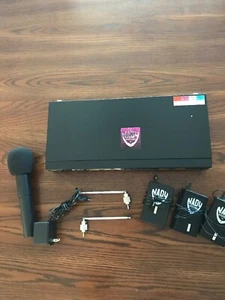 Nady 401 4-CH Professional VHF Wireless Handheld Microphone System W/4 Mics - Picture 1 of 6