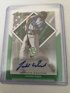 #1/10 (ONLY 10 1/1) 2017 LEAF PERFECT GAME NIKE AUTO AUTOGRAPH JUDSON WARD RC