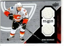 2011-12 Upper Deck Black Diamond Dual Game Jersey #CGY RB Rene Bourque