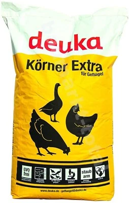Deuka Körner extra 25kg  Hühnerfutter Körnerfutter Geflügel Geflügelfutter Huhn - Bild 1 von 3