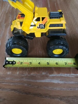 Matchbox Jones Equip Work Ready 1/24 Diecast 8" Yellow Front Loader - Image 1 of 4