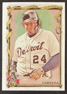 Topps Allen Ginter SP #395 2023 Miguel Cabrera - Imagen 1 de 2