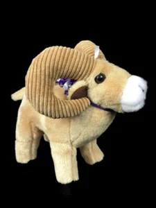Wild Republic Ram Big Horn Sheep Plush 7-1/2 " Stuffed Animal Ram Horns Goat - Picture 1 of 9