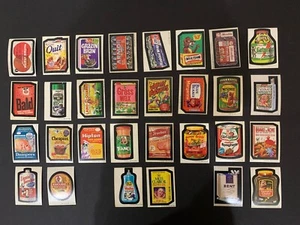 1973 Topps Wacky Packages 4a serie 4 Windhex Clairoil set completo 30/30 EX+ - Foto 1 di 1