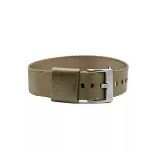 Uhrenarmband Nylon in Khaki von Jelsdal - 20 mm - Ersatz-Armband - Bild 1 von 3