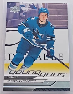 READ 2024-25 Upper Deck #451 Macklin Celebrini Young Guns Rookie - Not Graded - Picture 1 of 19