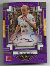 2022-23 Topps Tier One Bundesliga Autograph Auto Card : Xaver Schlager #08/50