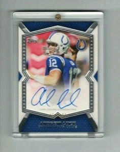 2012 TOPPS CONTINUITY ANDREW LUCK AUTOGRAFO ROOKIE CARD #50/100 SP RC AUTO CARD - Foto 1 di 2