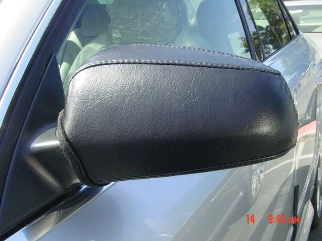 Colgan Car Mirror Covers Bra Protector Black Fits Audi A3, 2.0T Wagon 2006-2008 - Image 1 of 2
