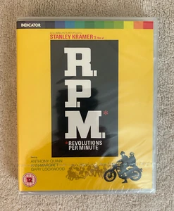 R.P.M. (1970) Blu-ray w/ Booklet Indicator Limited Edition Stanley Kramer NEW - Imagen 1 de 3
