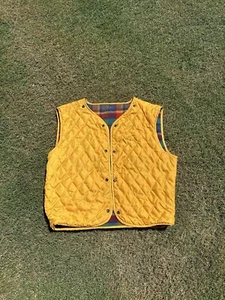 Vintage Wendeweste Thermo/kariert Größe L - Bild 1 von 4
