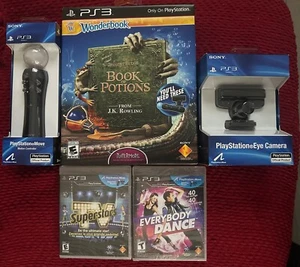 Brand New Playstation Eye Camera And Motion Controller Bundle PS3 With Games - Picture 1 of 5