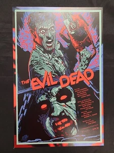Evil dead 11 x 17 Movie Poster Horror Art Print Zombie Deadite Ash Williams - Picture 1 of 4