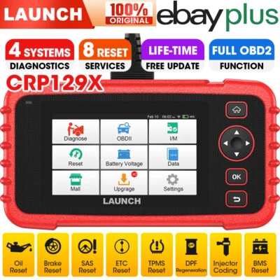 2025 Launch CRP129X PRO PROFI KFZ OBD2 Diagnosegerät Scanner 4 System 8 Service - Bild 1 von 4