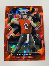 2021 Panini Prizm KYLE TRASK RC Rookie Red Cracked Ice #339 Tampa Bay Buccaneers