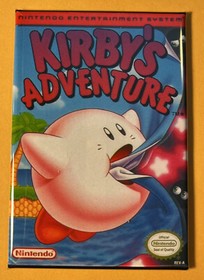 Kirby's Adventure - NES Nintendo - 2" x 3" Video Game Magnet