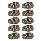 50 Sets Skull Rivets 25x16mm DIY Ghost Head Punk Skull Button Spare(Bronze) Qua