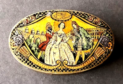 vintage chocolate box Marquise de Sévigné Paris France 1910 boîte chocolat - Image 1 of 4