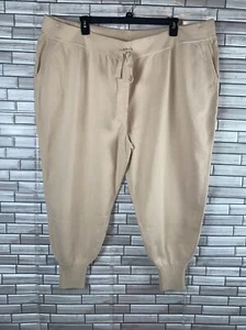 NWT Calia By Carrie Underwood Cropped Sweater Jogger Pull On Pants Size 3X - Picture 1 of 7