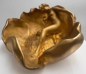 CLIO HINTON HUNEKER BRACKEN (1870-1925) sculpture en bronze Naïade - Picture 1 of 19